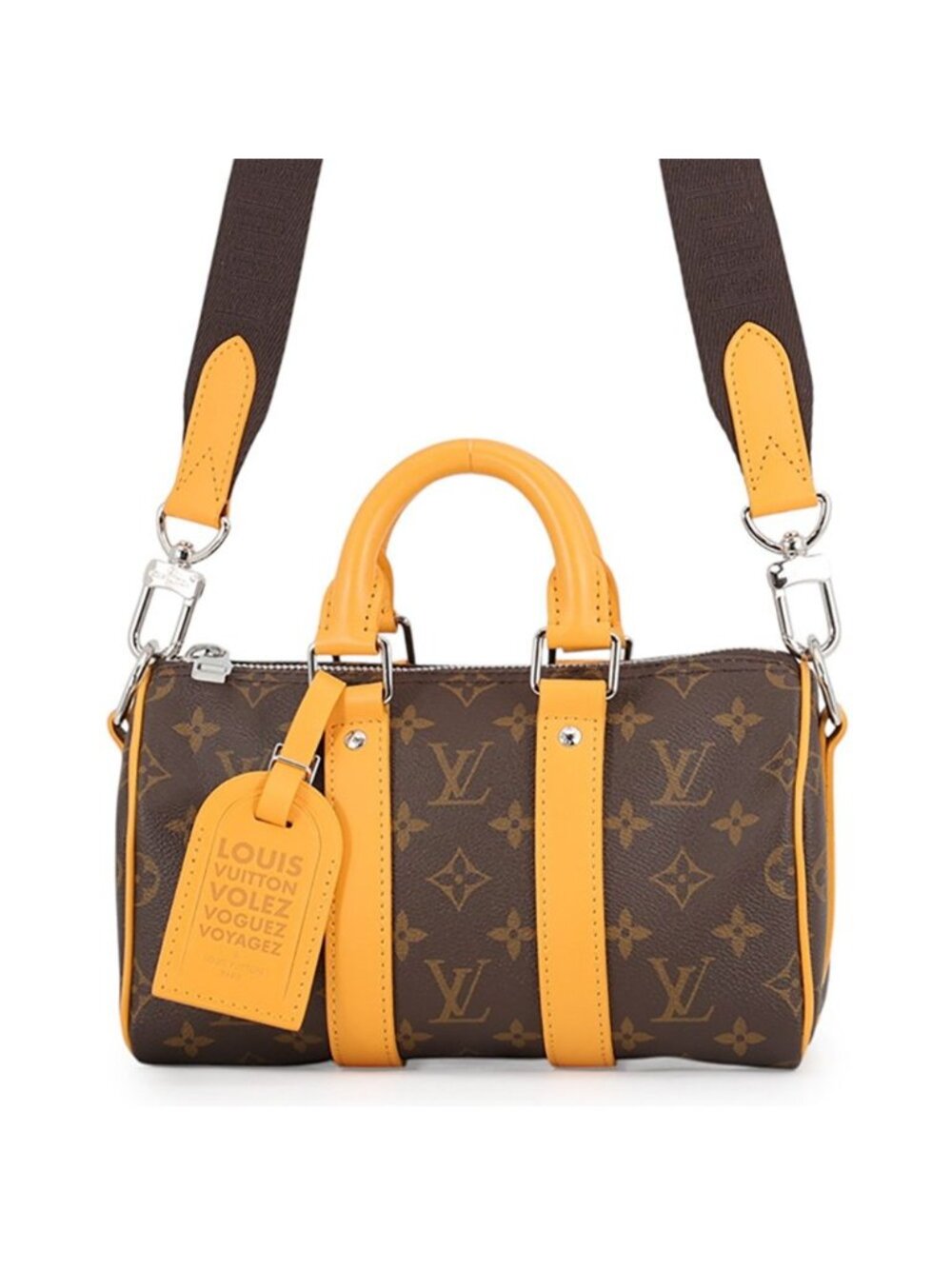 Louis Vuitton Handbag Monogram Macassar Keepall Bandouliere 25 2-Way Bag LV